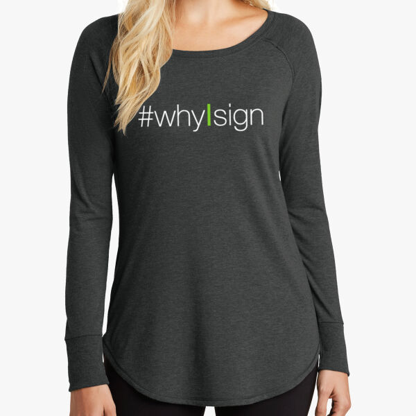 Women's Perfect Tri ® Long Sleeve Tunic Tee Thumbnail
